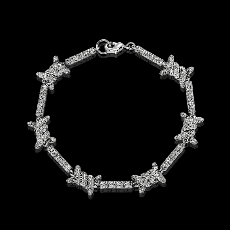 Shining 11mm Thorns Bracelet Bold Statement Style With Street Luxury - Image 3