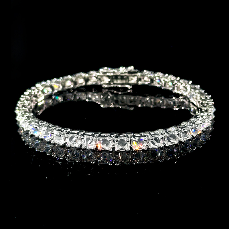 5mm Inverted Setting Tennis Bracelet Iced Out Shine With Street Luxury - Image 3