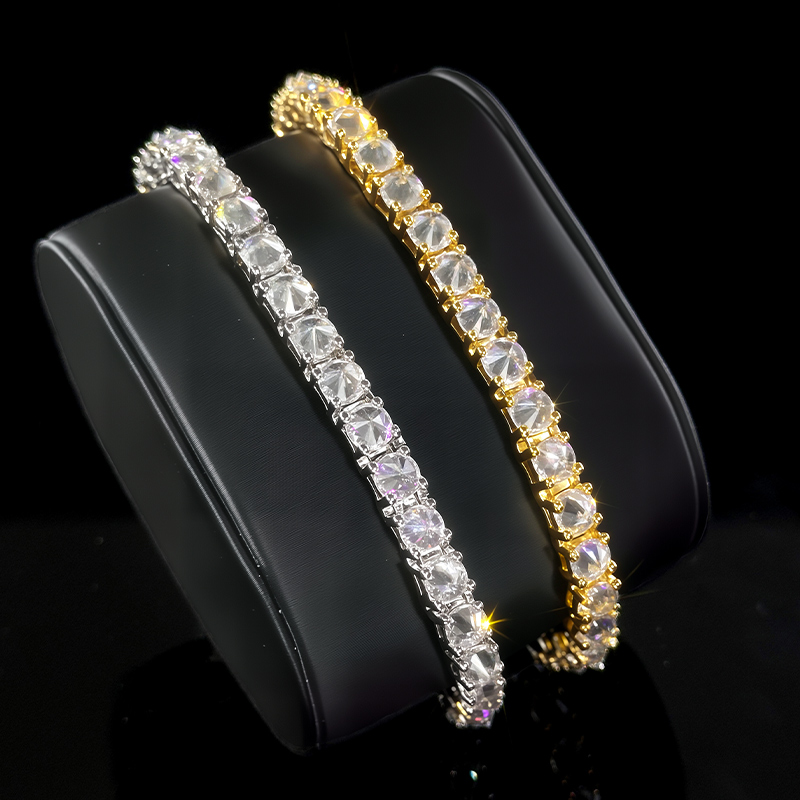 5mm Inverted Setting Tennis Bracelet Iced Out Shine With Street Luxury - Image 5