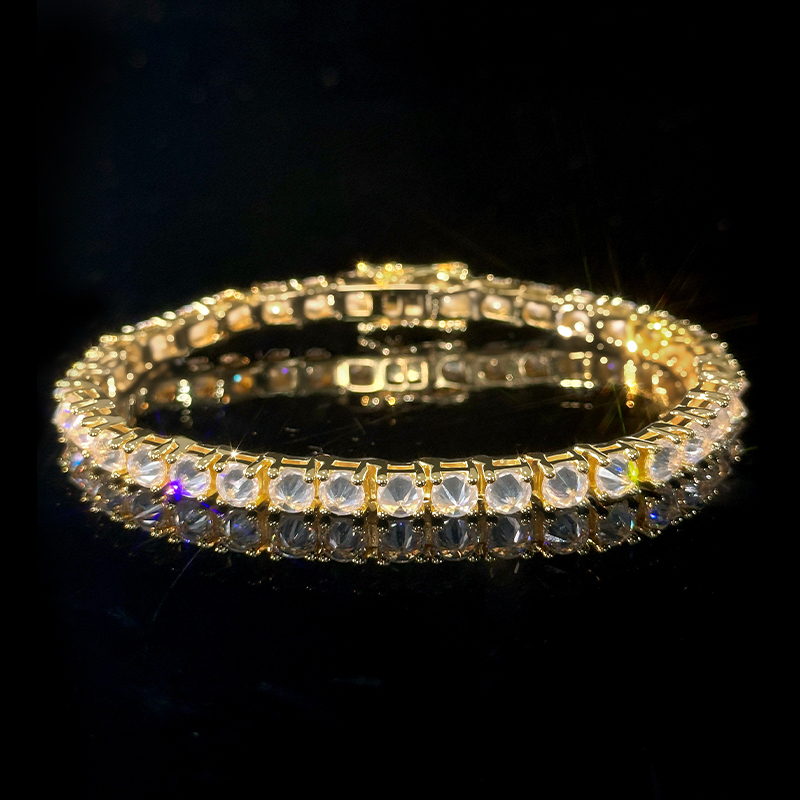 5mm Inverted Setting Tennis Bracelet Iced Out Shine With Street Luxury - Image 6