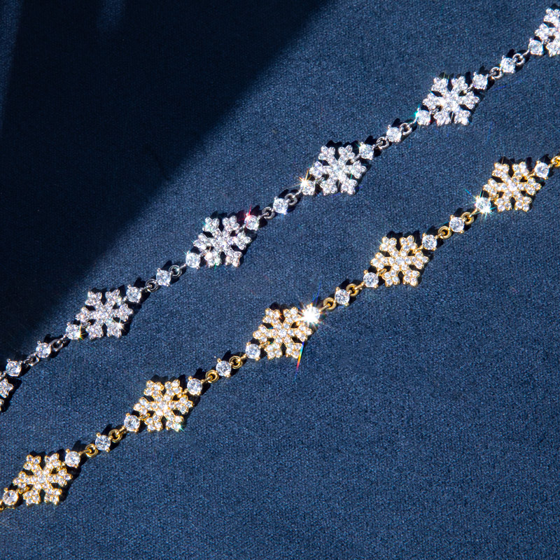 10mm 18 Snowflake Link Chain In Gold Made For Street Luxury Energy - Image 5