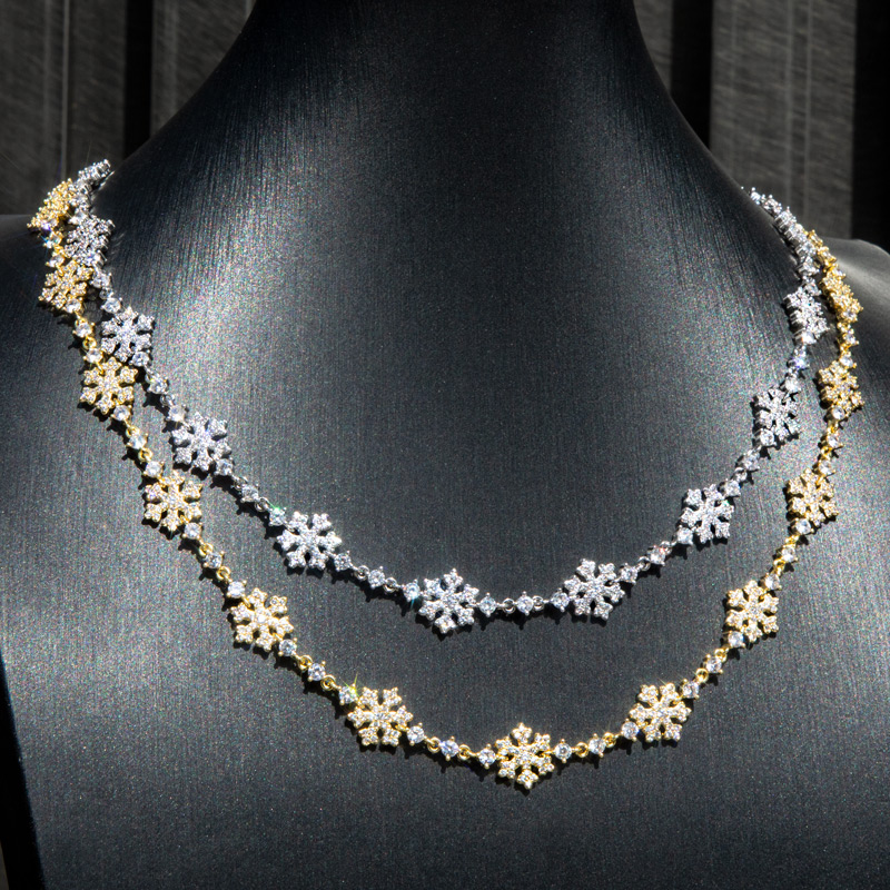 10mm 18 Snowflake Link Chain In Gold Made For Street Luxury Energy - Image 6