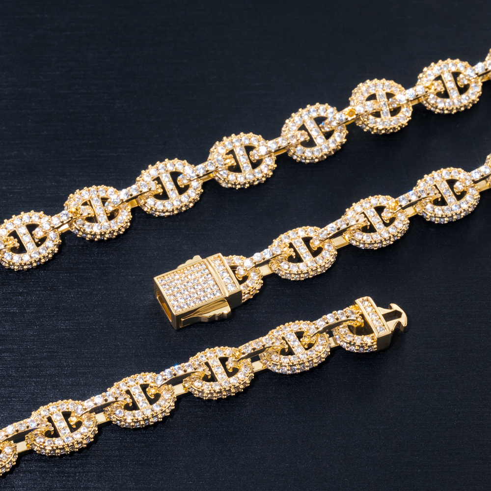 8mm Paved G-link Necklace Bold Statement Style With Street Luxury - Image 7
