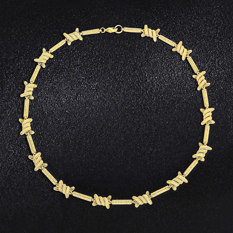 Shining 11mm Thorns Necklace Bold Statement Style With Street Luxury - Image 7