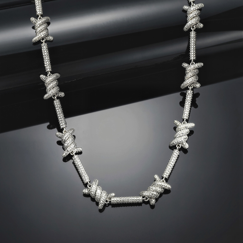 Shining 11mm Thorns Necklace Bold Statement Style With Street Luxury