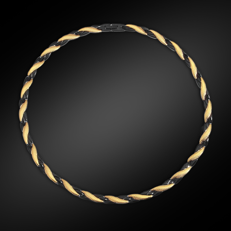 8mm Two-tone Rope Chain Bold Statement Style With Street Luxury