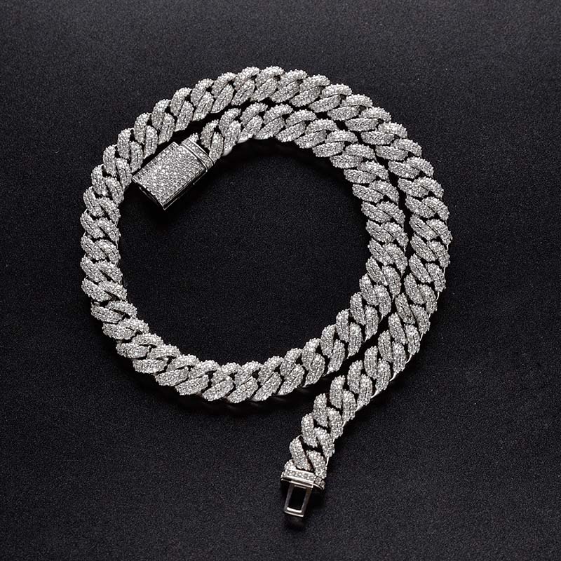 10mm Iced Out Paved Cuban Chain Gold With Street Luxury Shine - Image 3