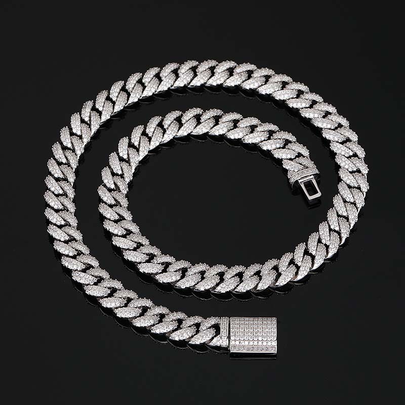 10mm Iced Out Paved Cuban Chain Gold With Street Luxury Shine - Image 6