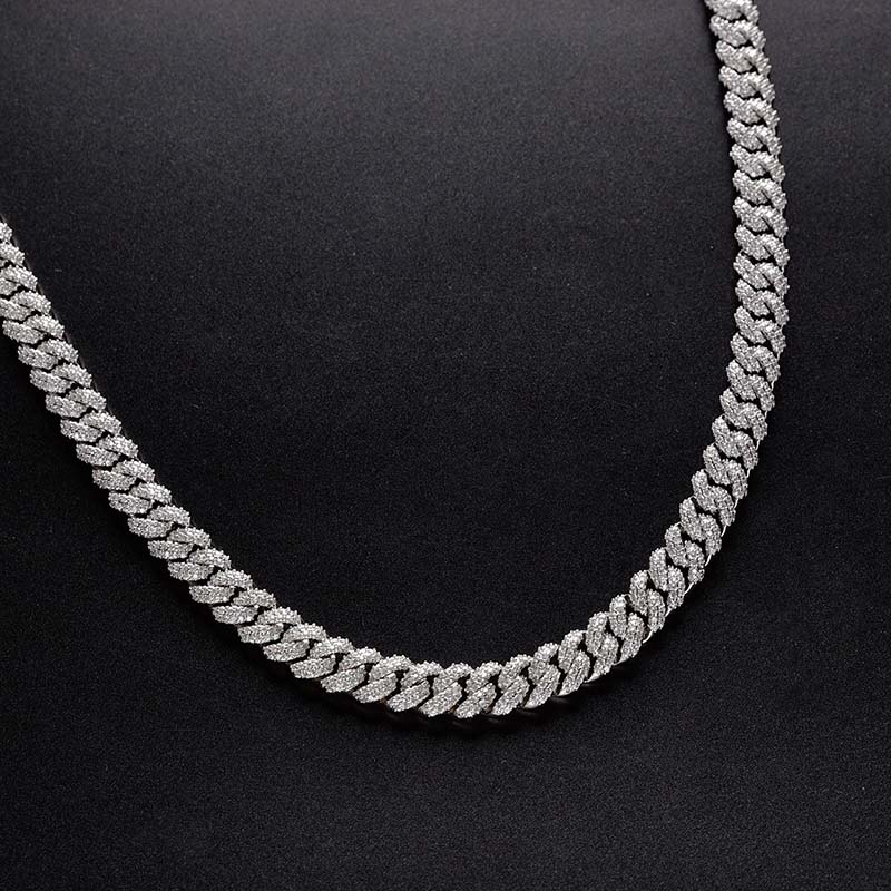 10mm Iced Out Paved Cuban Chain Gold With Street Luxury Shine