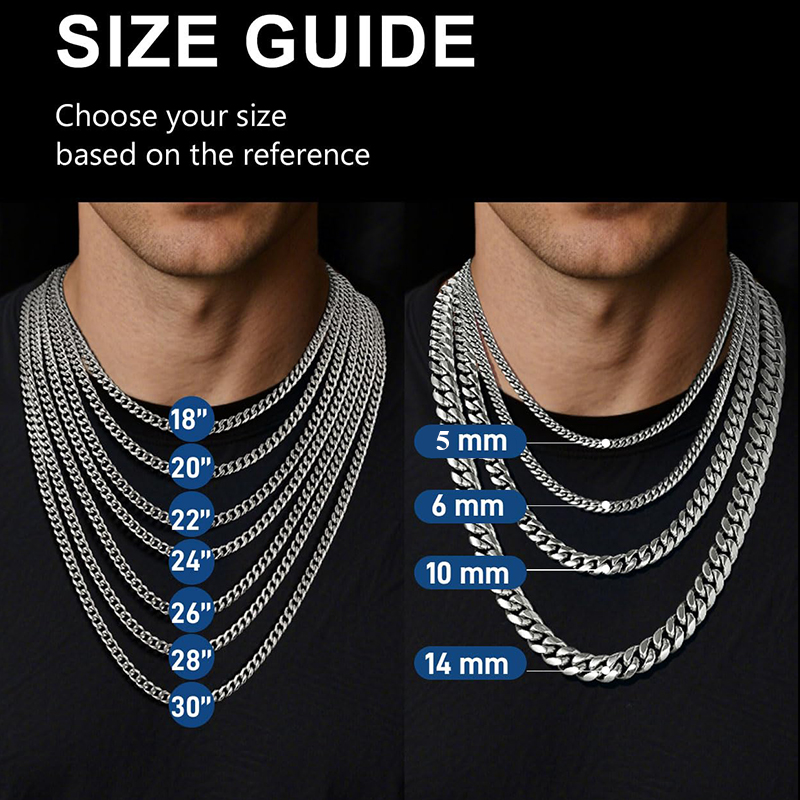 18mm Iced Out Out Cuban Chain Gold With Street Luxury Shine - Image 6