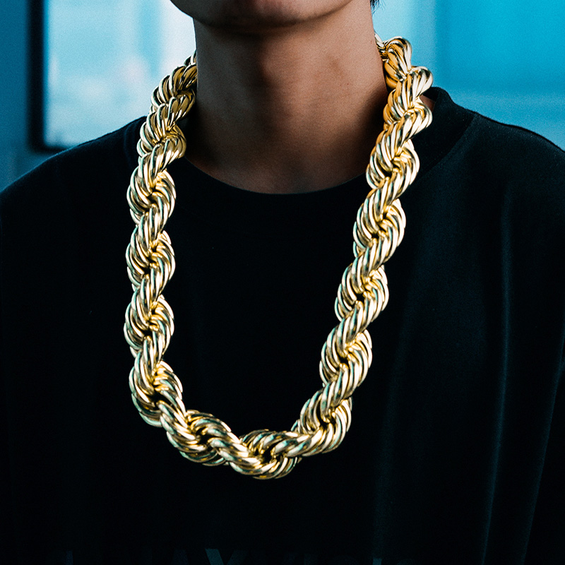 30mm Rope Chain Bold Statement Style With Street Luxury