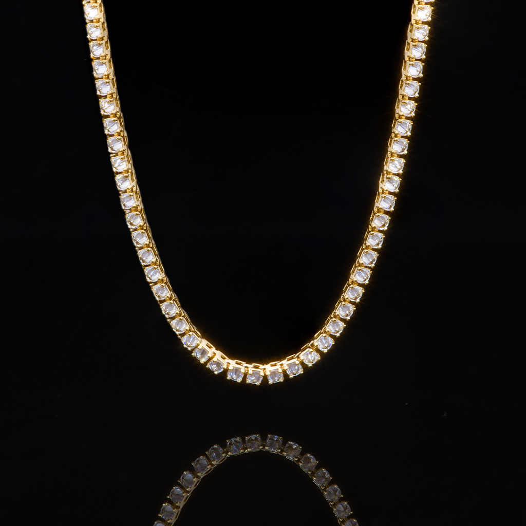 3mm Inverted Setting Tennis Chain Iced Out Shine With Street Luxury - Image 7