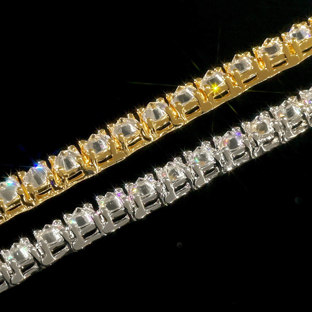 5mm Inverted Setting Tennis Chain Iced Out Shine With Street Luxury - Image 7