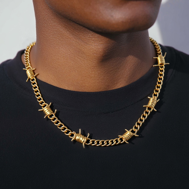 6mm Steel Wire Cuban Chain Silver Premium Look Without Heavy Price