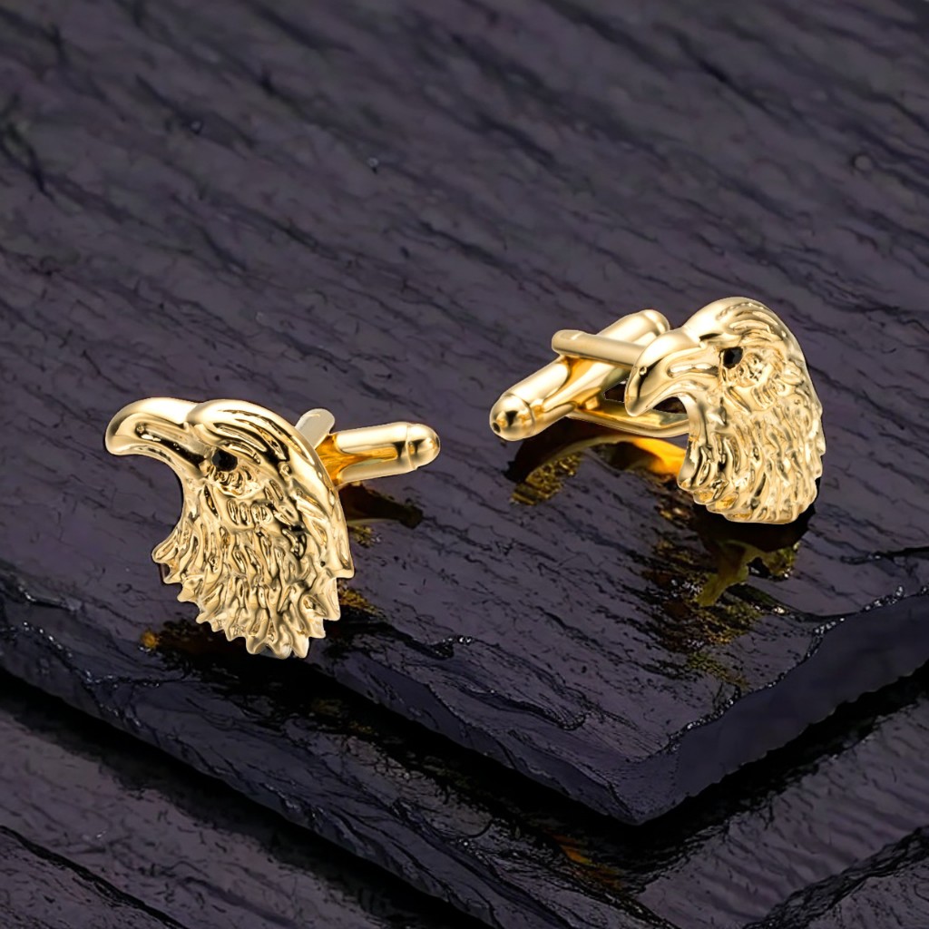 Men's Eagle Cufflinks Bold Statement Style With Street Luxury