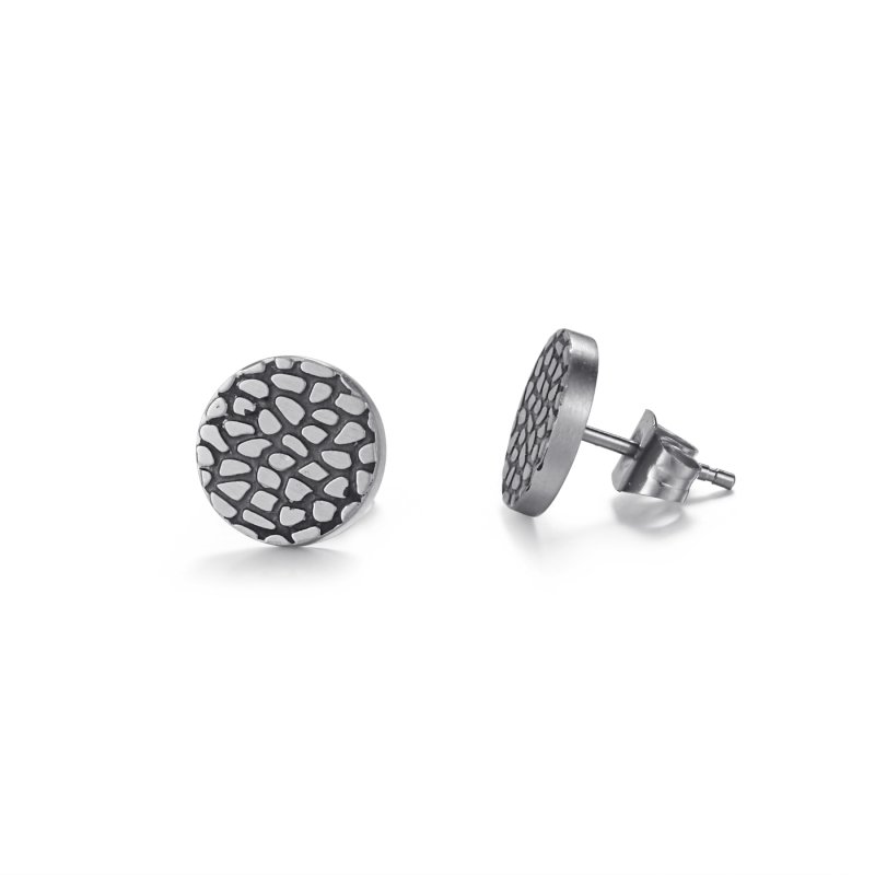 Vintage Silver Reptile Stud Earrings Made For Bold Statement Looks - Image 7