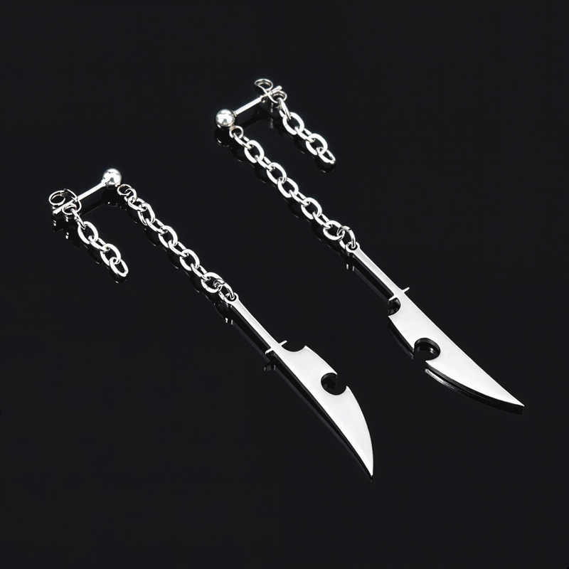 Sword Earring In White Gold Gold With Bold Statement Appeal