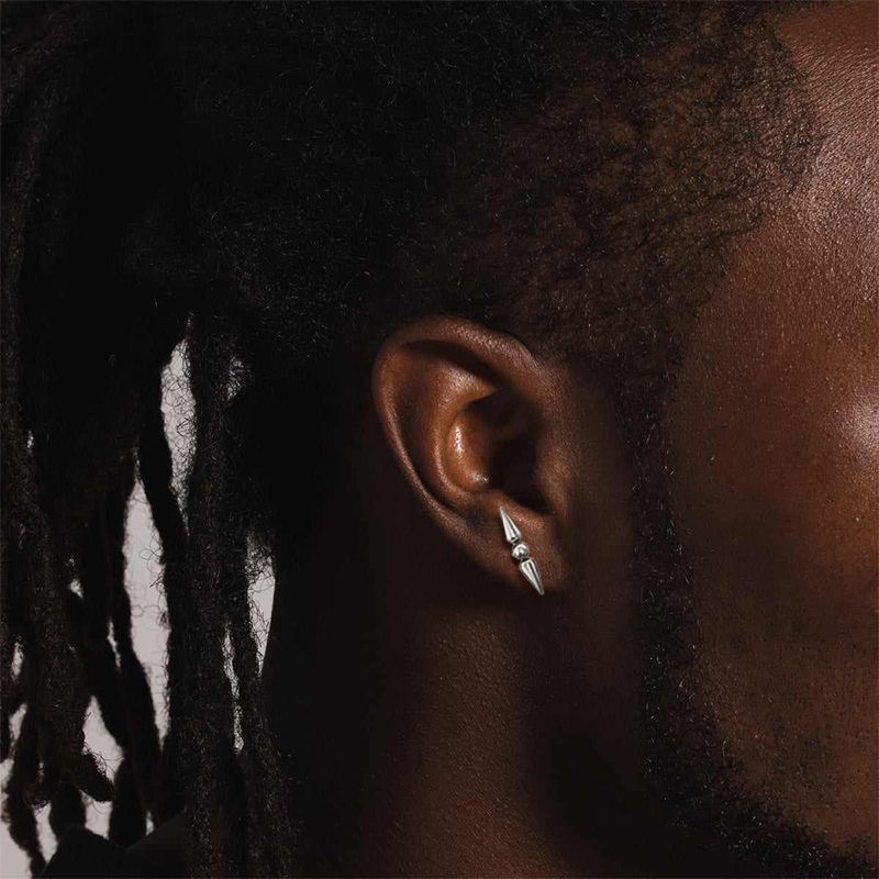 Spear Stud Earrings Bold Statement Style With Street Luxury - Image 5
