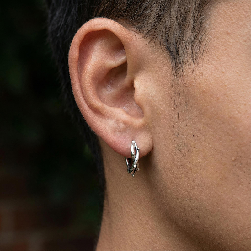 Thorns Earrings Bold Statement Style With Street Luxury - Image 3