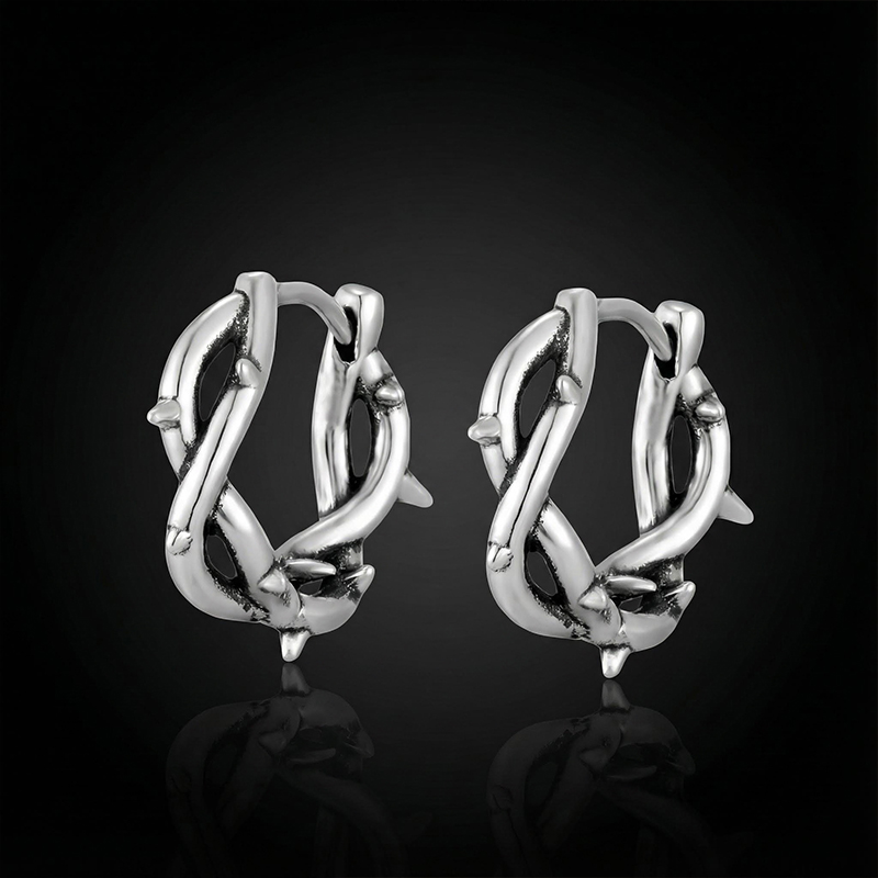 Thorns Earrings Bold Statement Style With Street Luxury