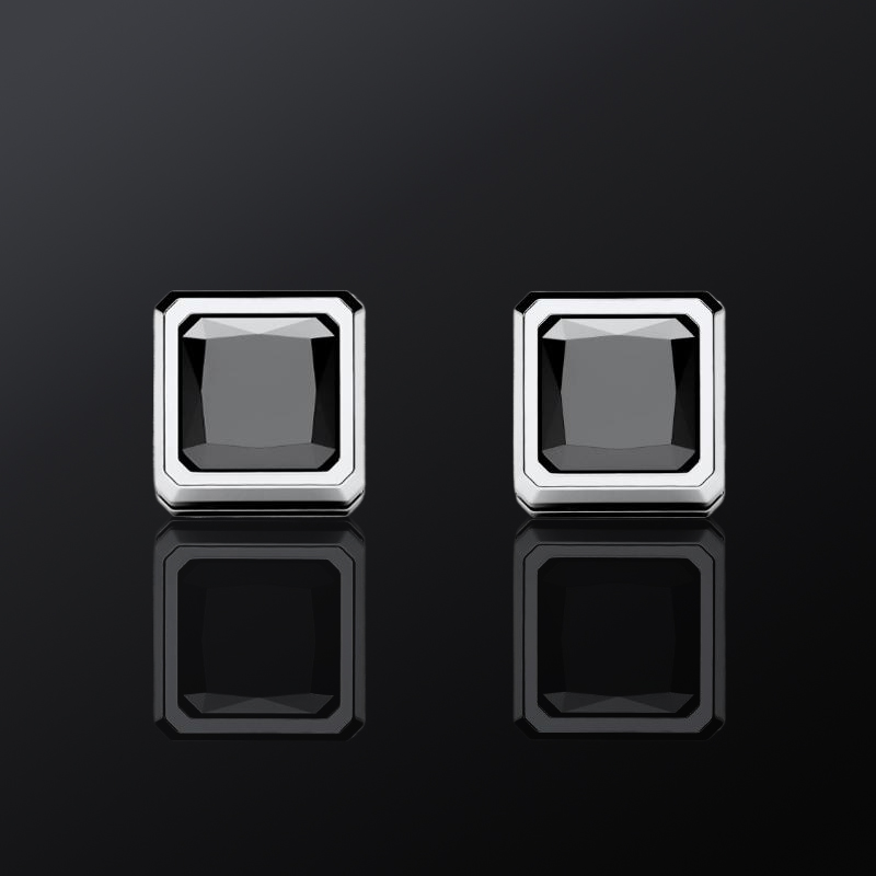 2.12 Ctw Black Diamond Stud Earrings Iced Out Shine With Street Luxury - Image 3