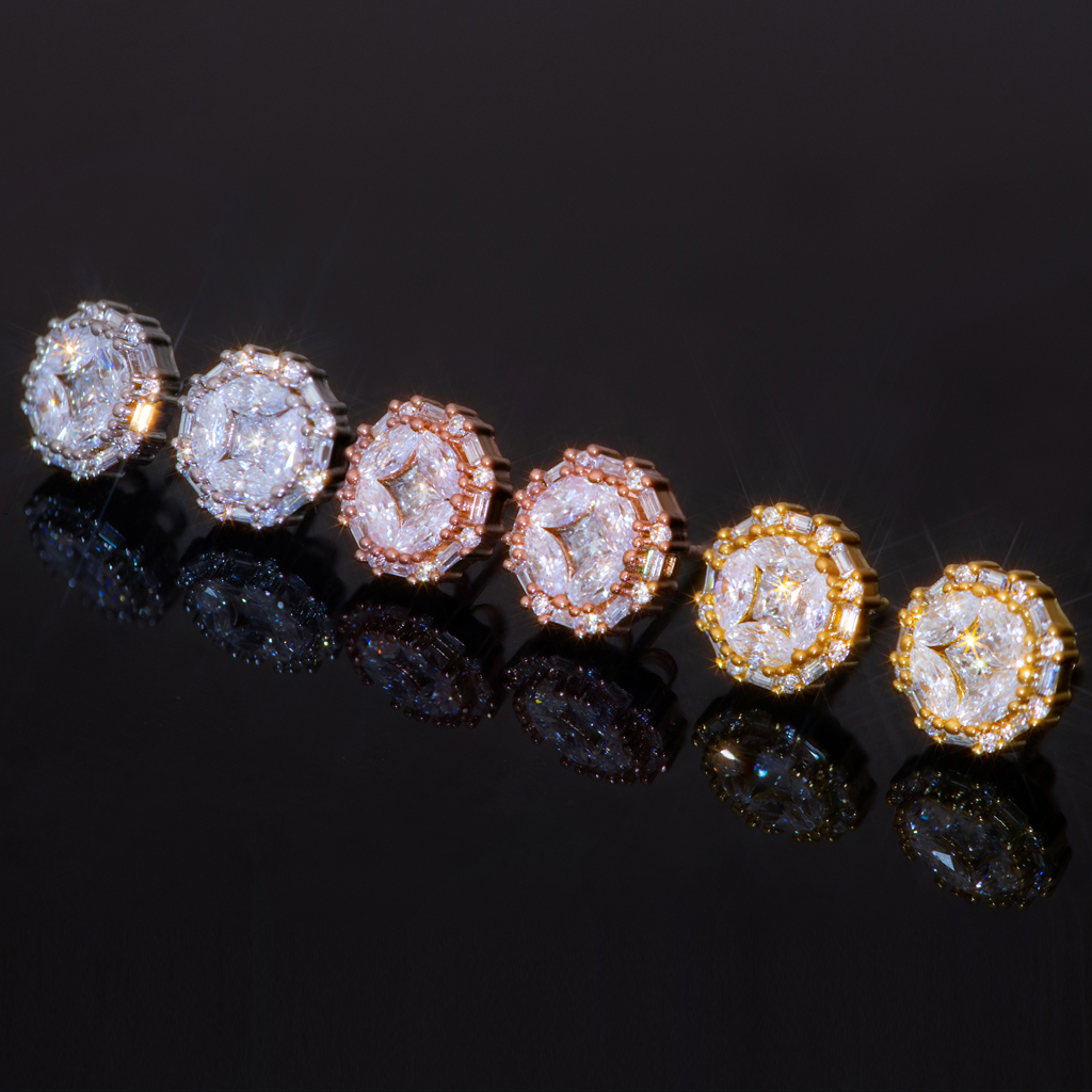 925s & Vvs Moissanite Diamond Earrings Iced Out Shine With Street Luxury - Image 4