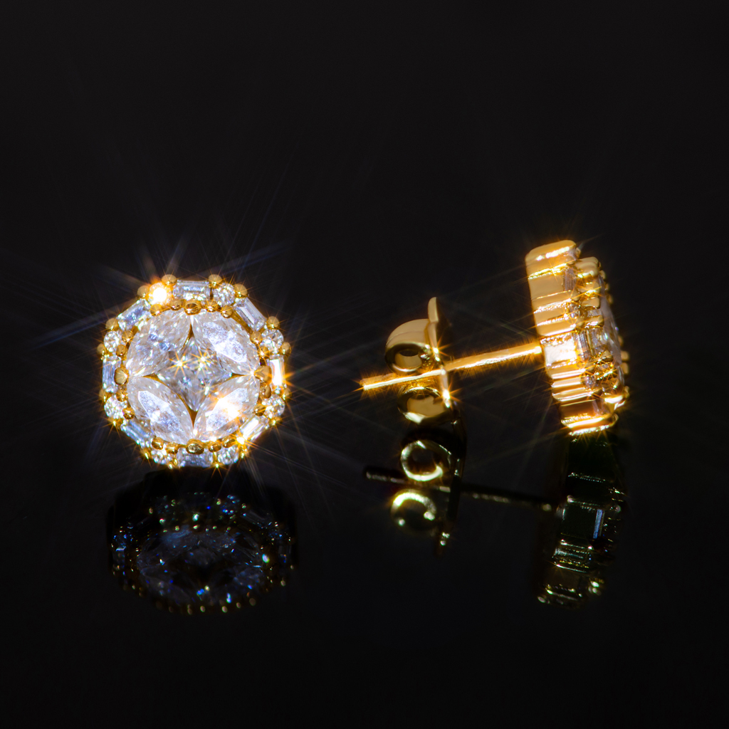 925s & Vvs Moissanite Diamond Earrings Iced Out Shine With Street Luxury - Image 8