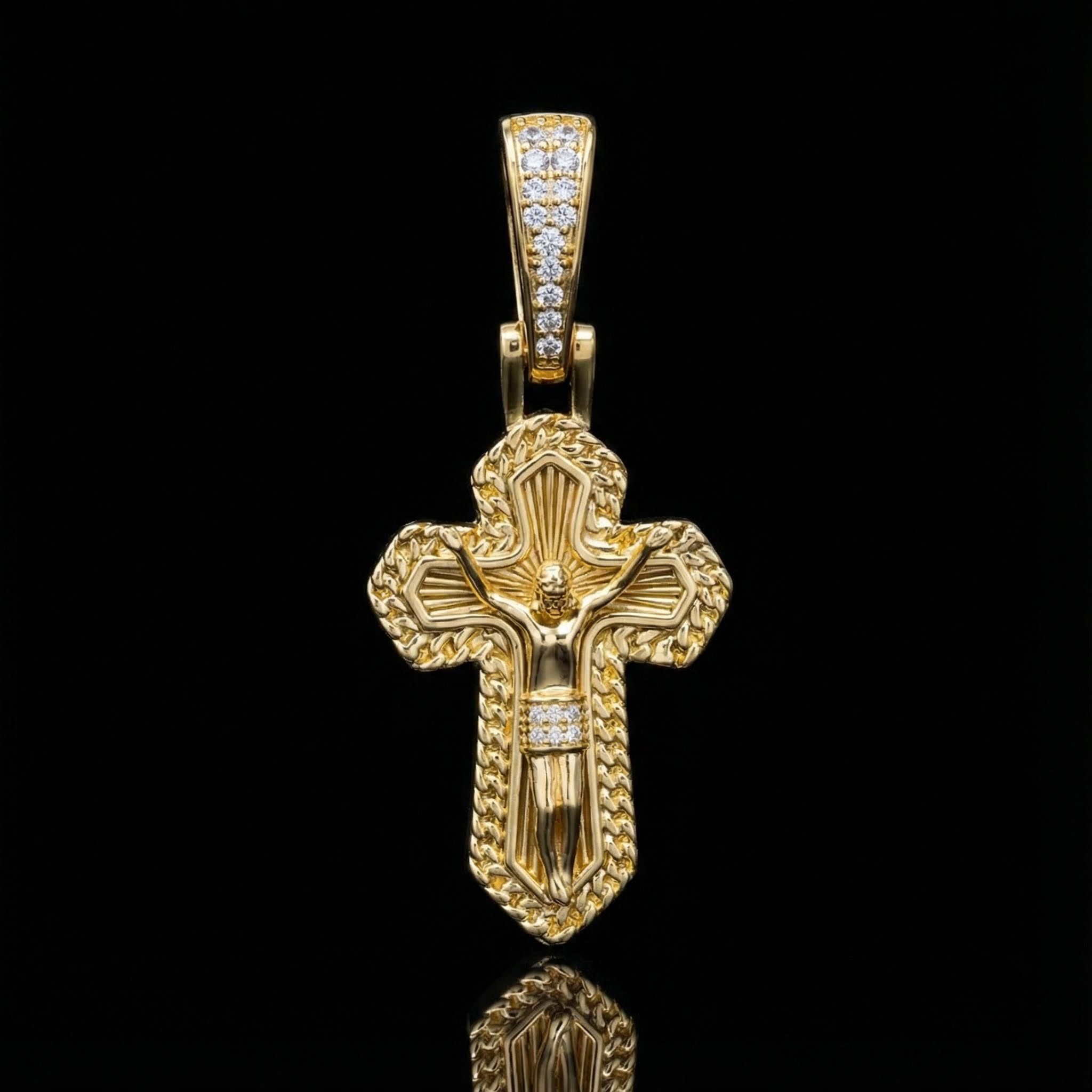 Ice Crucifix Cross Pendant Bold Statement Style With Street Luxury - Image 5