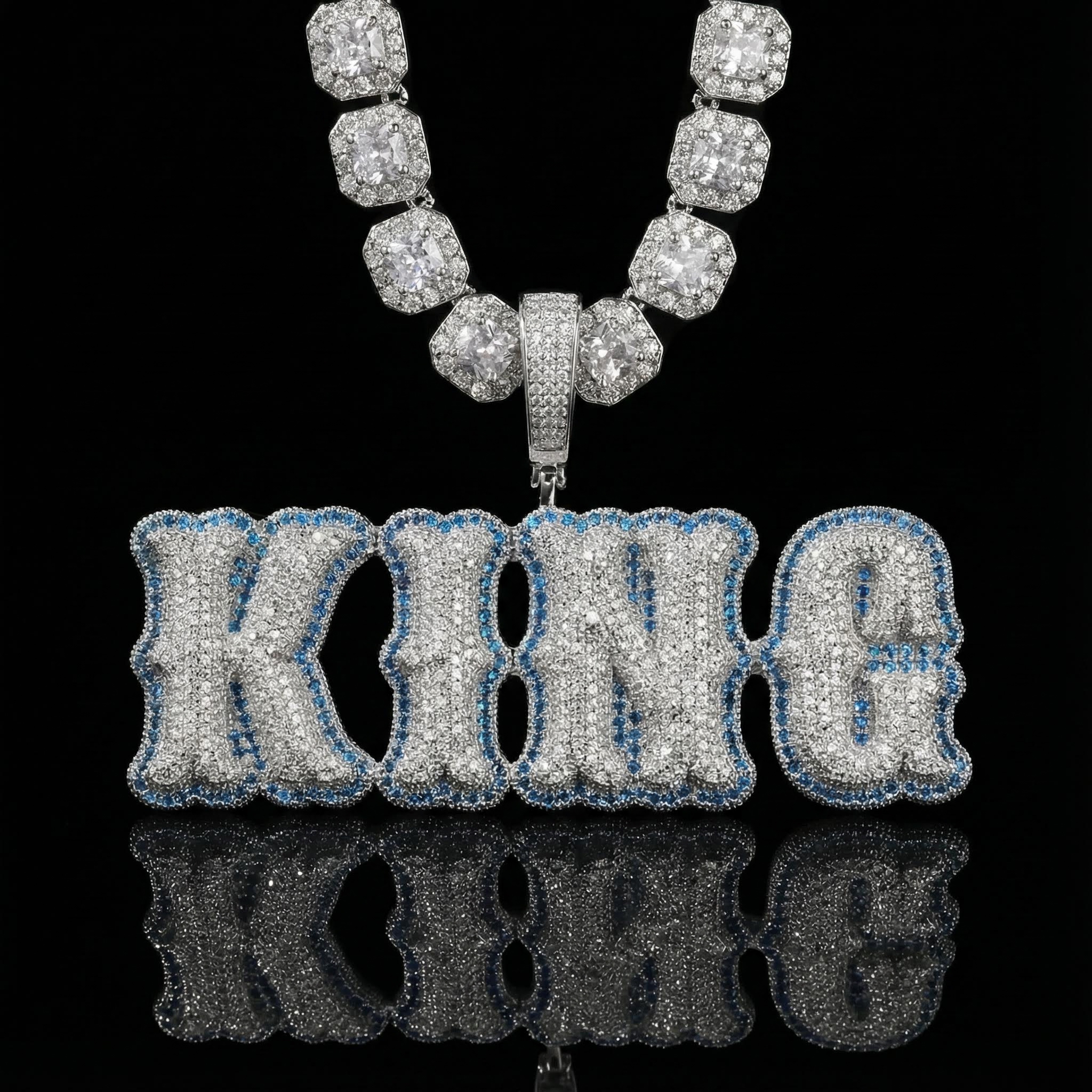 Custom Micro Pave Name Pendant Bold Statement Style With Street Luxury - Image 3