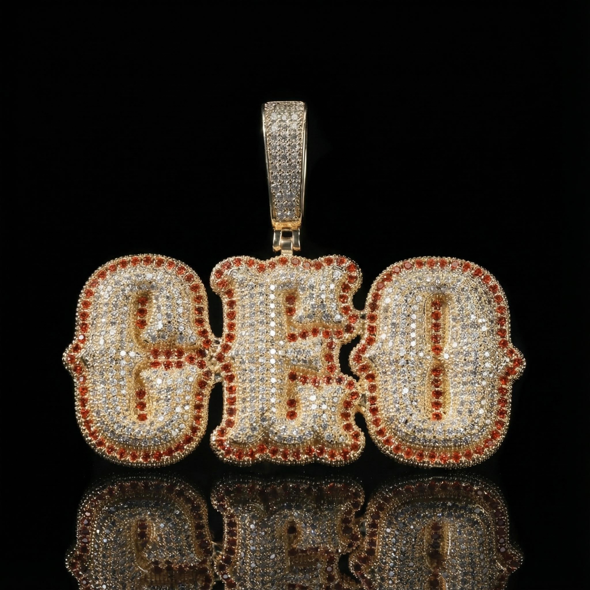 Custom Micro Pave Name Pendant Bold Statement Style With Street Luxury