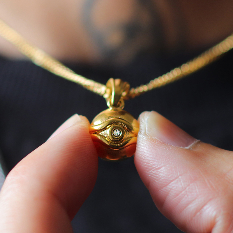 Eye Of Horus Pendant Bold Statement Style With Street Luxury