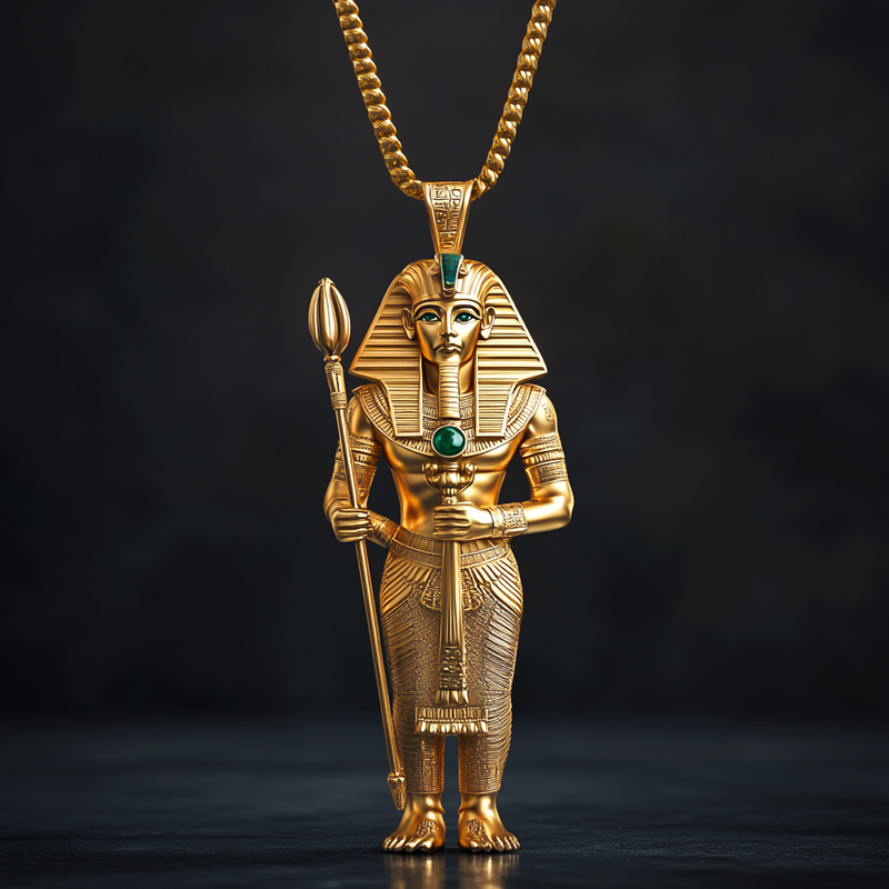 Egyptian Pharaoh Pendant Bold Statement Style With Street Luxury
