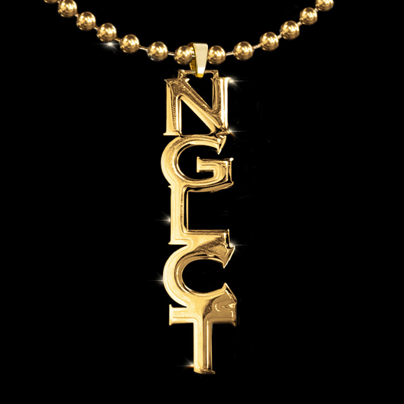 Custom Vertical Name Pendant Bold Statement Style With Street Luxury - Image 4