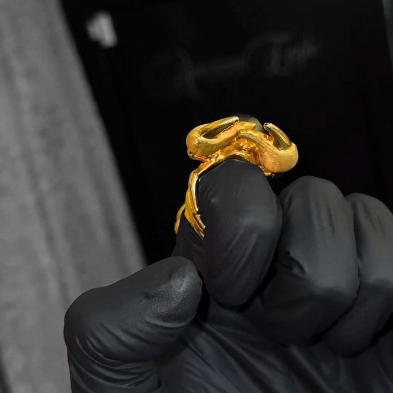 Scorpion Ring In Gold Gold Premium Look Without Heavy Price - Image 5