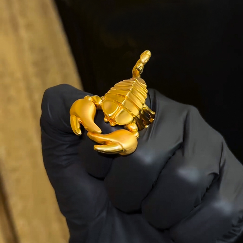 Scorpion Ring In Gold Gold Premium Look Without Heavy Price