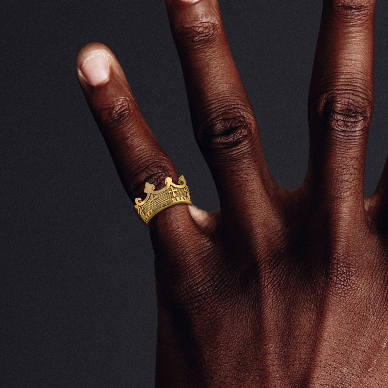 Cross Crown Ring For Men Bold Statement Style With Street Luxury - Image 5