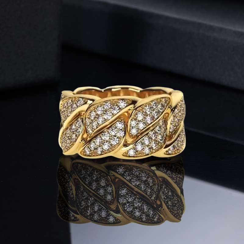 Removable Cuban Ring Bold Statement Style With Street Luxury