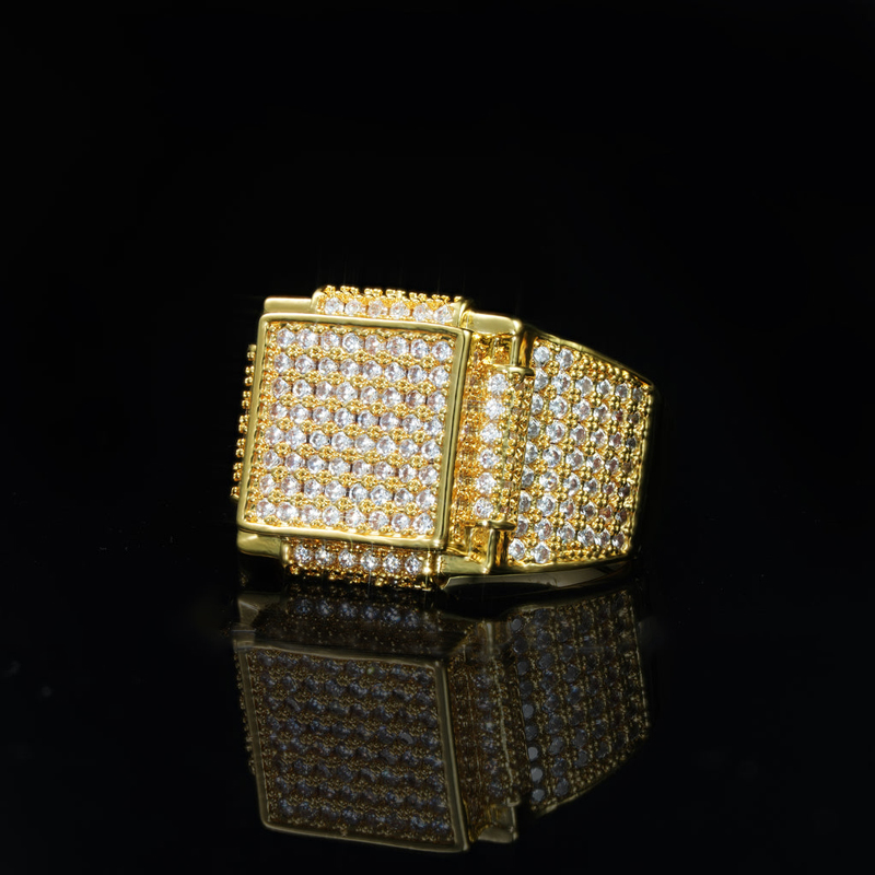 Square Ring For Men Bold Statement Style With Street Luxury - Image 4
