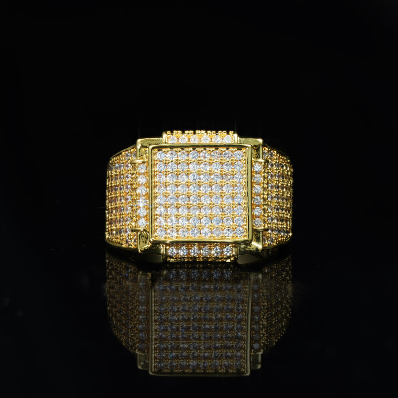 Square Ring For Men Bold Statement Style With Street Luxury