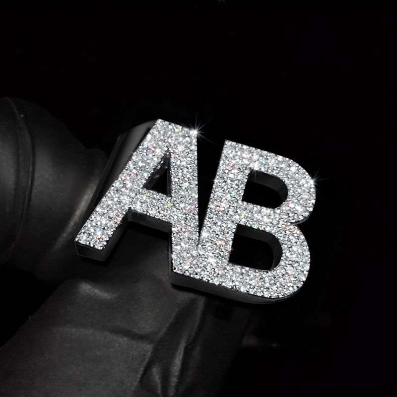 Iced Out Custom Name Ring Moissanite With Street Luxury Shine - Image 3