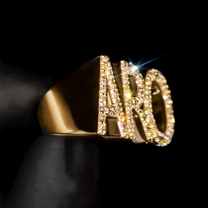 Iced Out Custom Name Ring Moissanite With Street Luxury Shine - Image 6