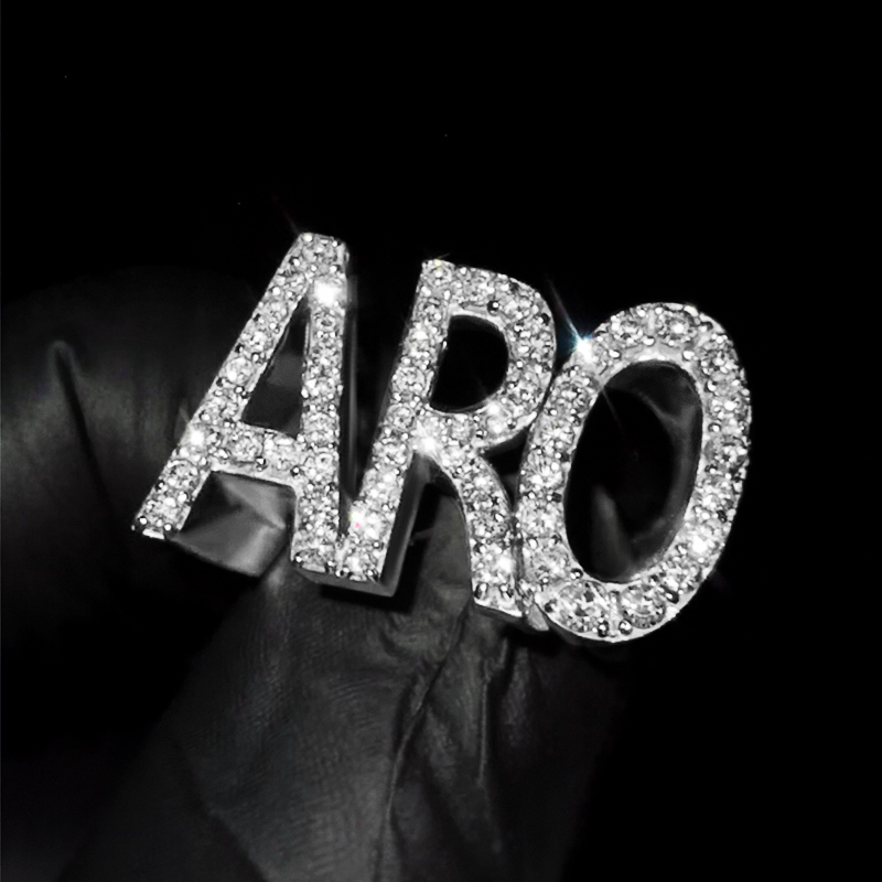 Iced Out Custom Name Ring Moissanite With Street Luxury Shine - Image 7