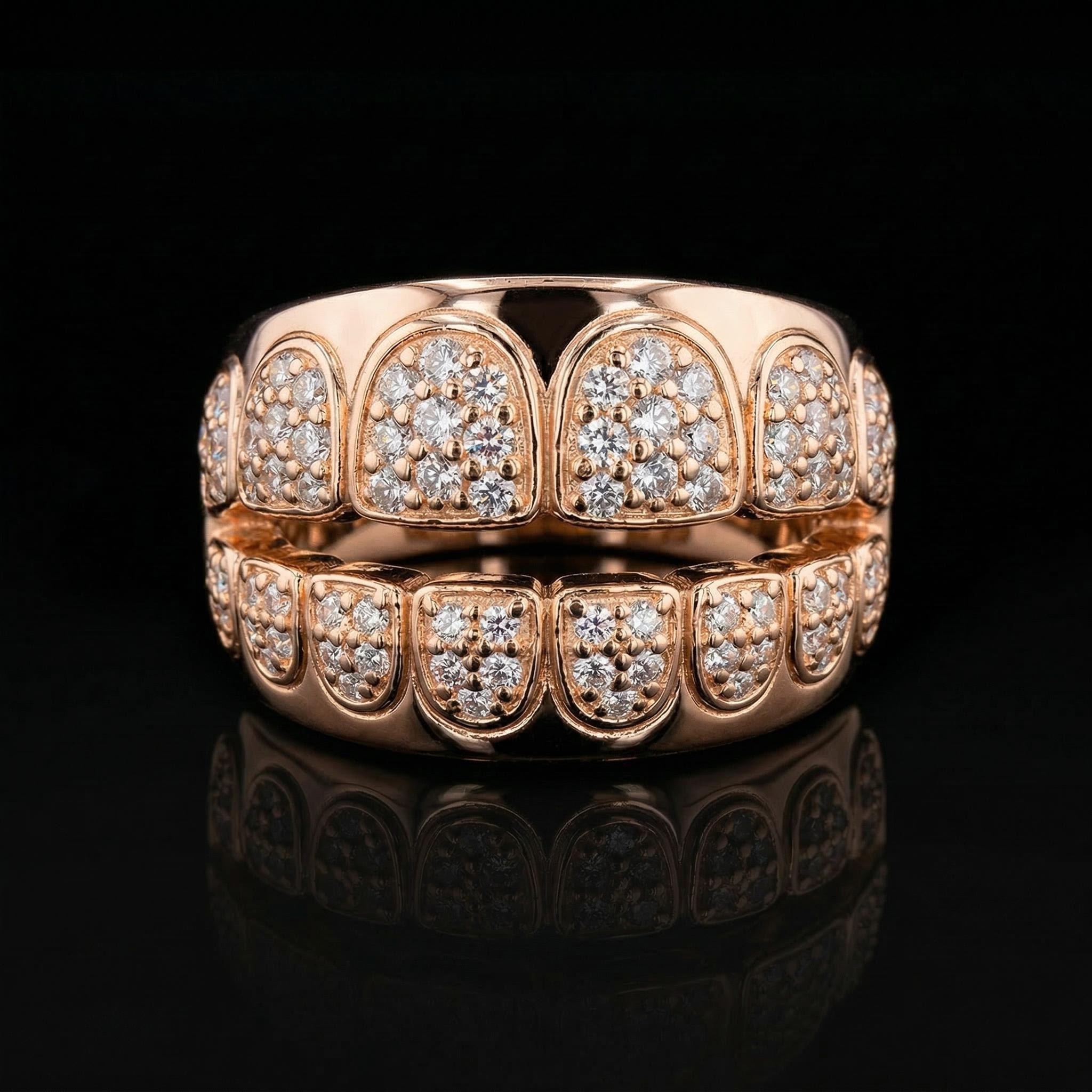 Iced Out Out Grill Ring Moissanite With Street Luxury Shine - Image 6