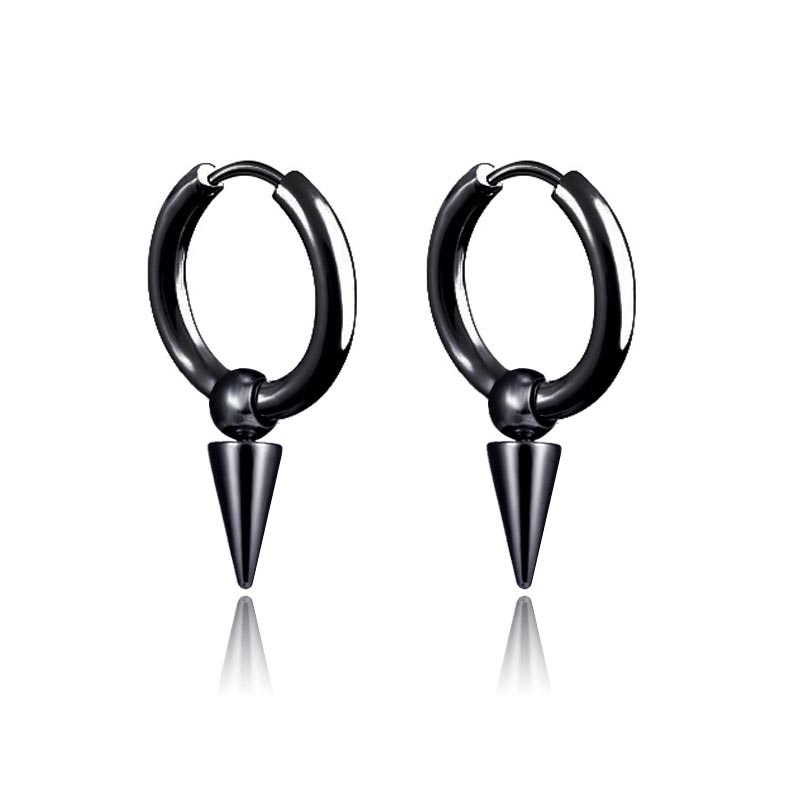 Pointed Cone Drop Earrings Bold Statement Style With Street Luxury - Image 3