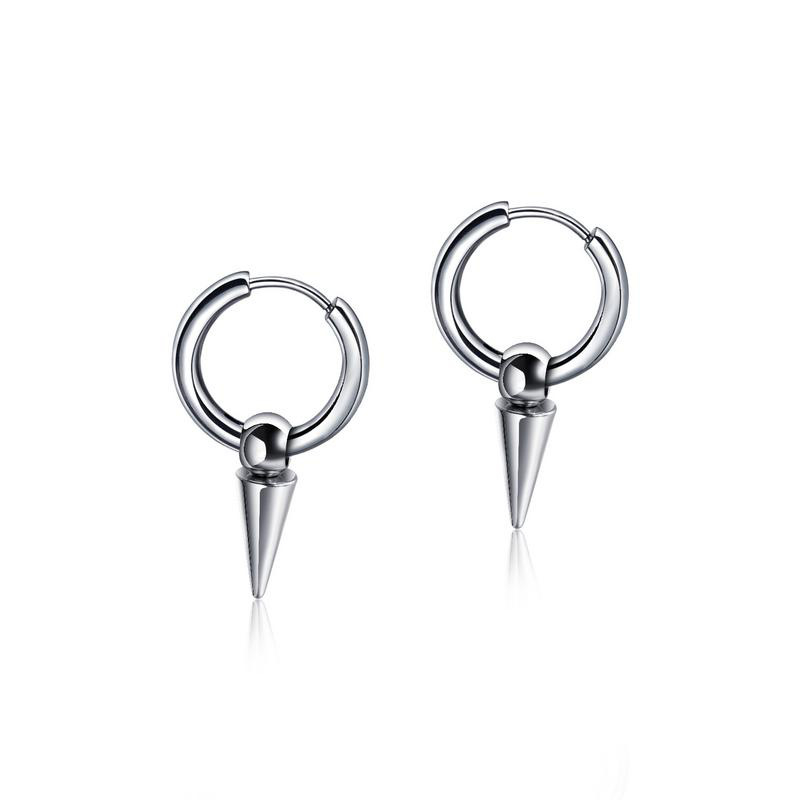 Pointed Cone Drop Earrings Bold Statement Style With Street Luxury