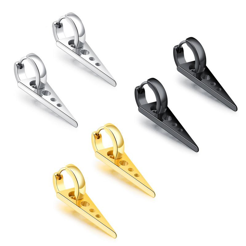 Triangle Drop Earrings Bold Statement Style With Street Luxury - Image 5