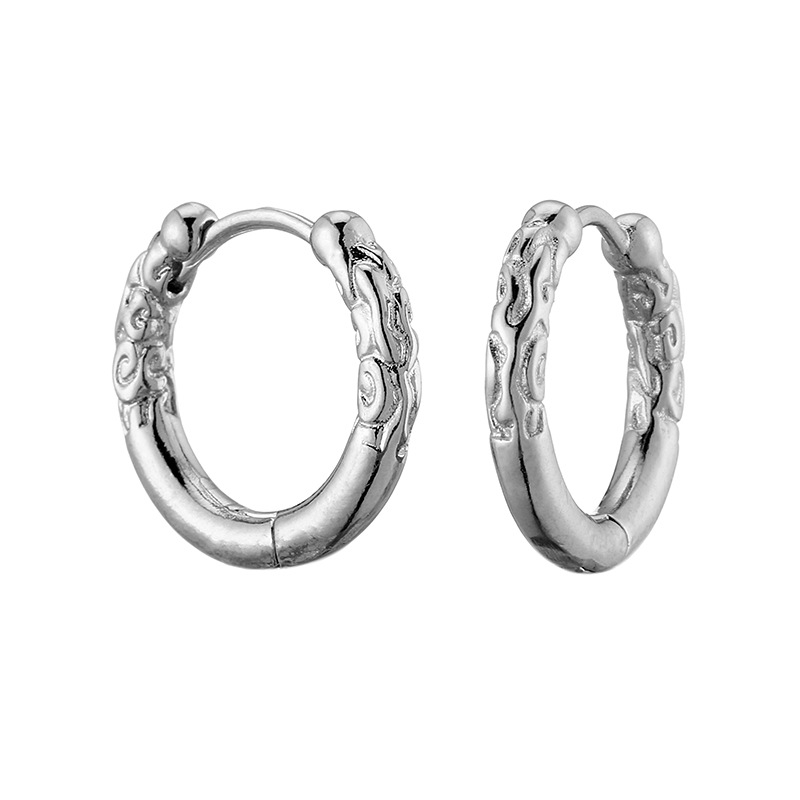 Totem Hoop Earrings Bold Statement Style With Street Luxury - Image 3