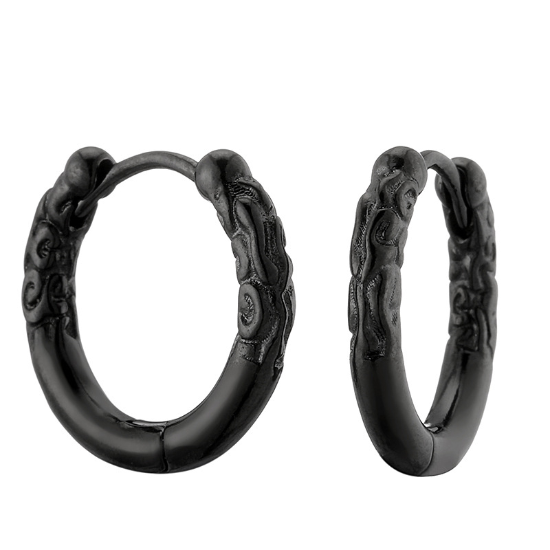 Totem Hoop Earrings Bold Statement Style With Street Luxury - Image 5
