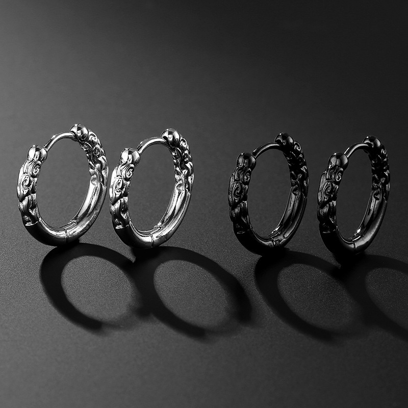 Totem Hoop Earrings Bold Statement Style With Street Luxury