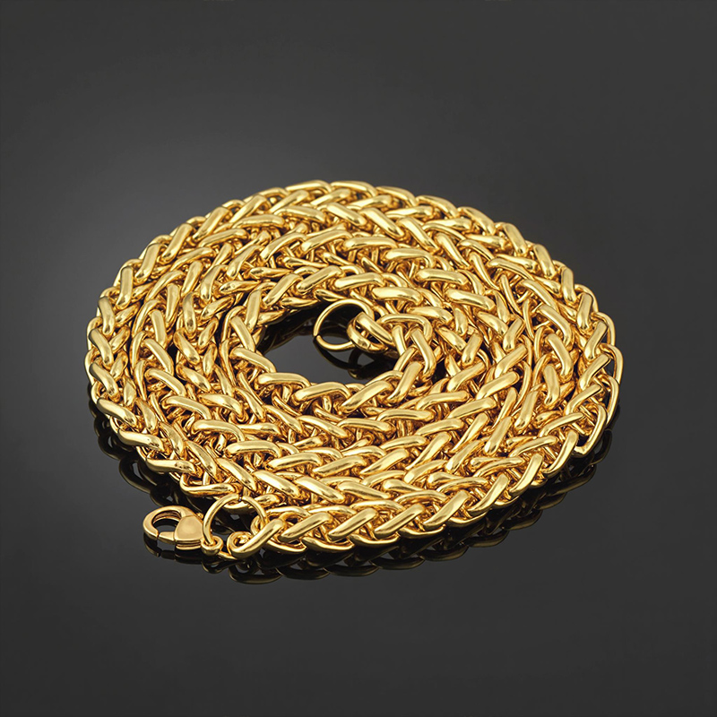 2.5mm 18k Gold Franco Chain Gold With Bold Statement Appeal - Image 3